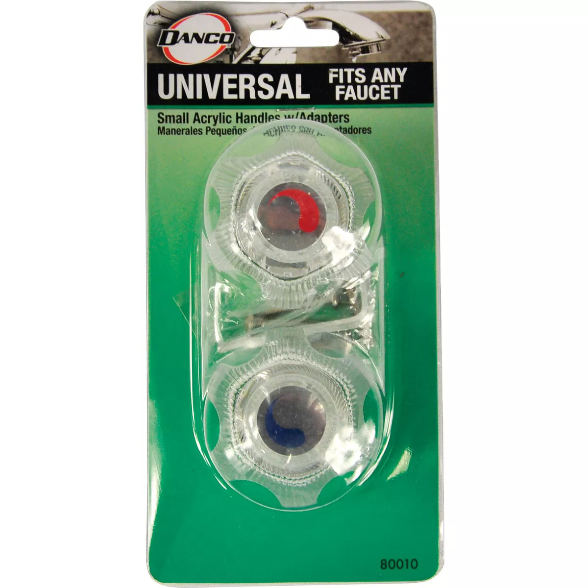 Danco Small Acrylic Replacement Clear Faucet Handle