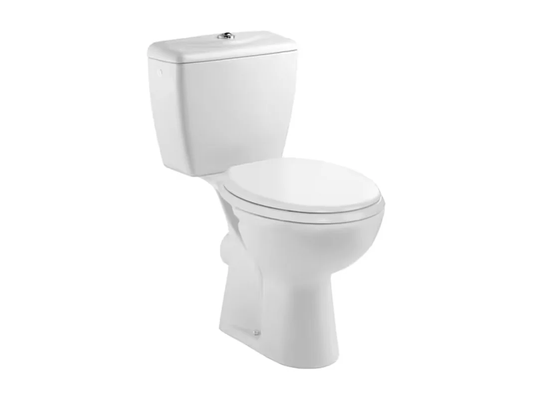 WC à poser sortie horizontale JACOB DELAFON Eolia avec abattant