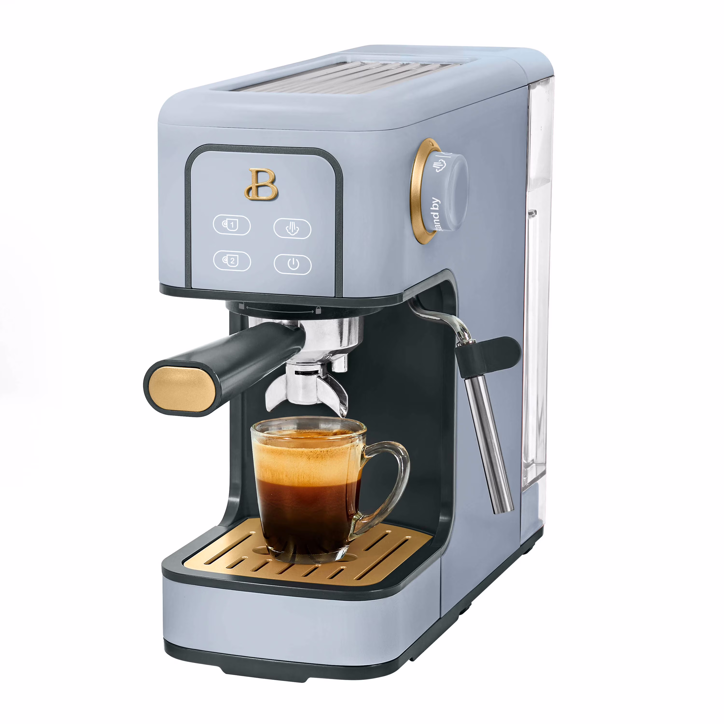 Beautiful Slim Espresso Machine with 20-Bar Pressure, Black Sesame by Drew Barrymore - Image 11