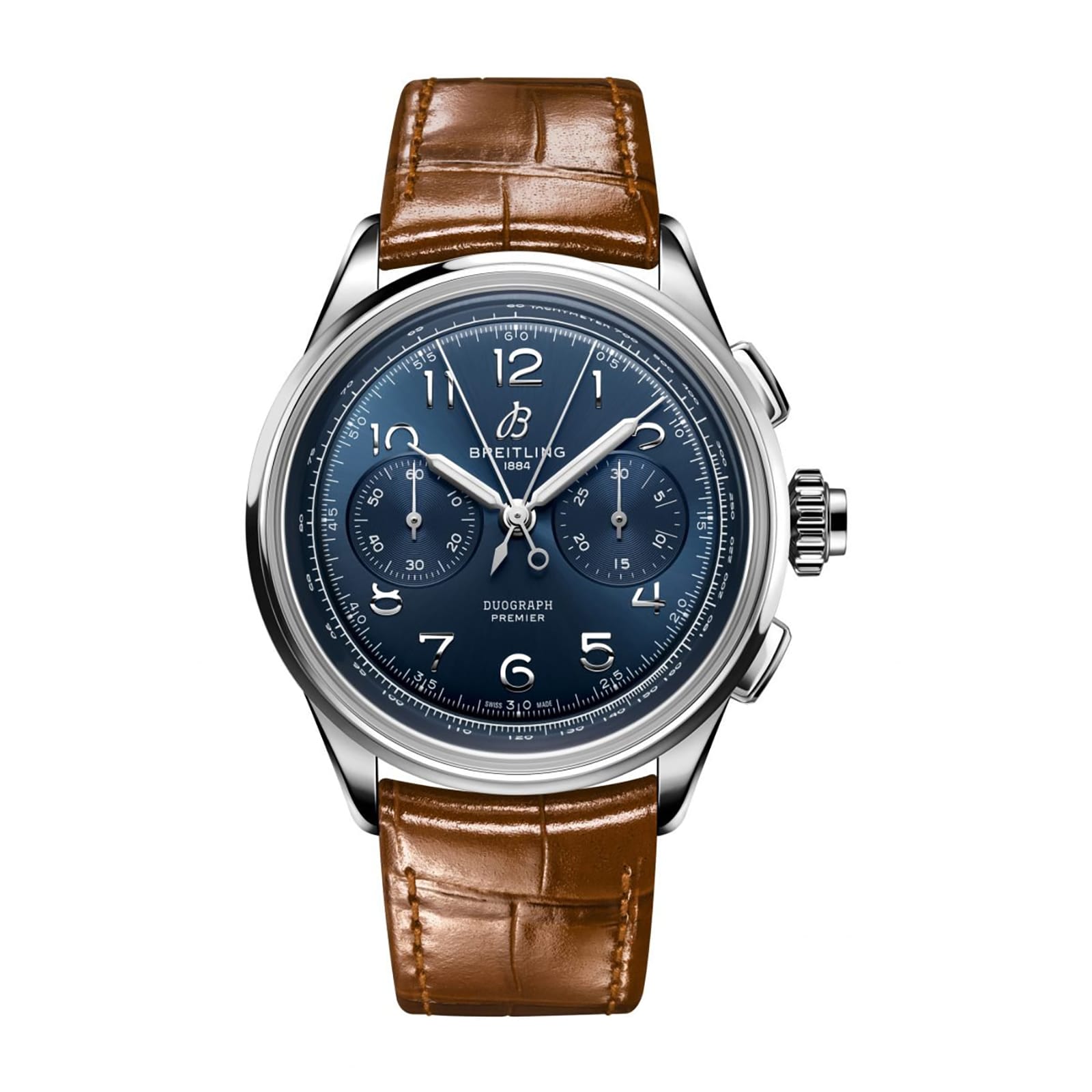 Fake Breitling Replica Watches Premier B15 Duograph 42(1:1 replica) - Elite Watch Atelier