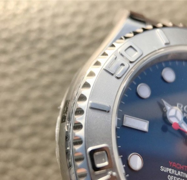 Replica Rolex Yacht-Master 116622 JF Blue Dial SS Bracelet SH3135 - Elite Watch Atelier