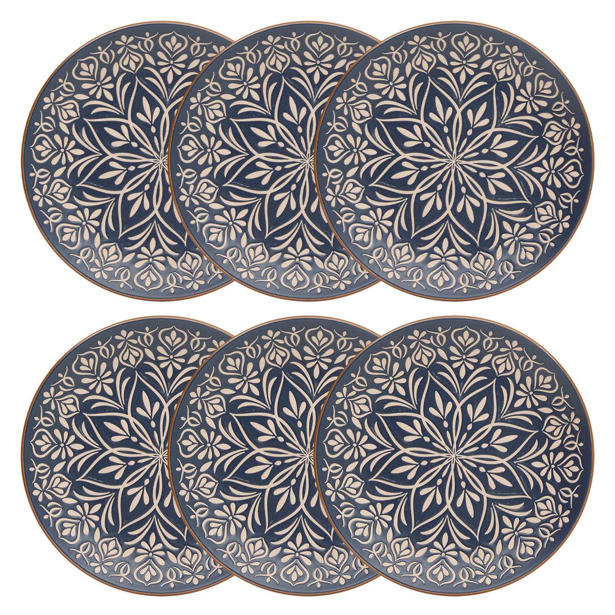 Dessert plate "Ines" stoneware (ceramic), D.20.5 cm