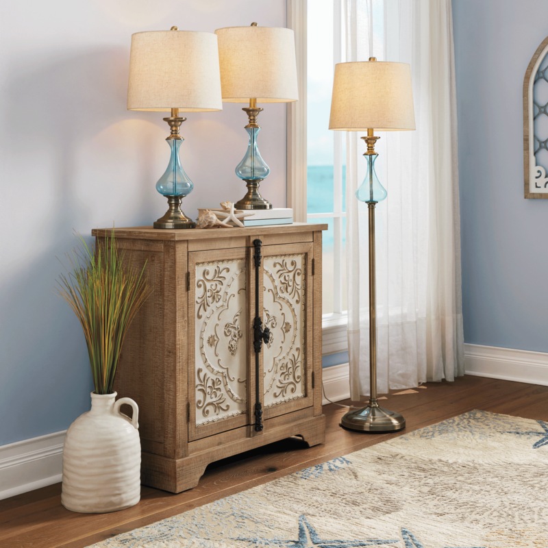 Set of 3 Galveston Lamps - MIDNIGHT VELVET CATALOG