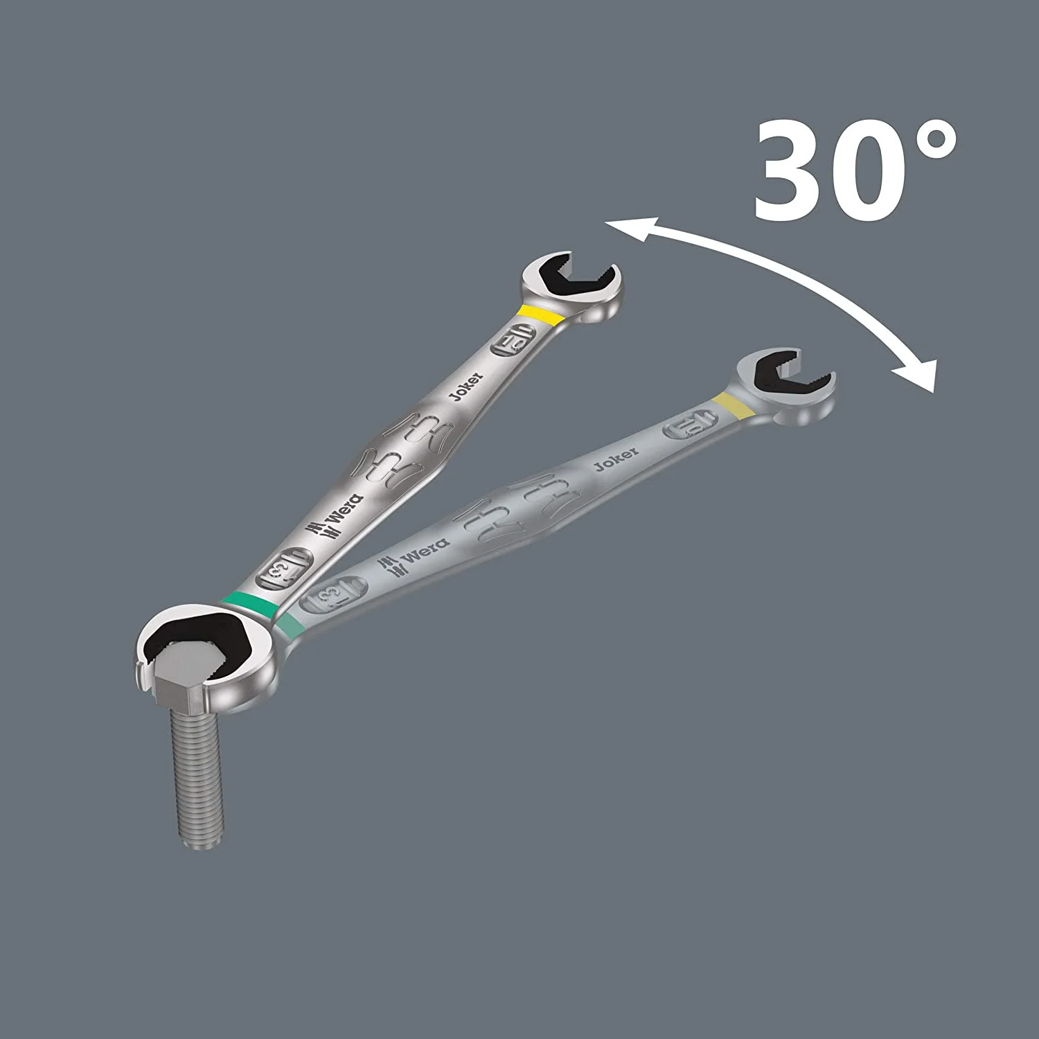 Wera Combo Wrench St,Steel,Chrome,Standard 05020022001