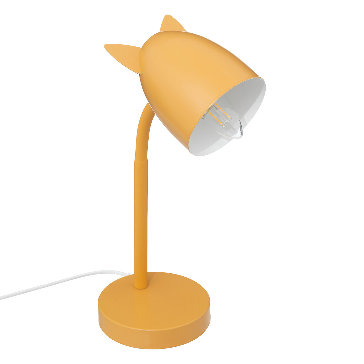 "Oreilles" kids' lamp Yellow ochre, H.31 cm