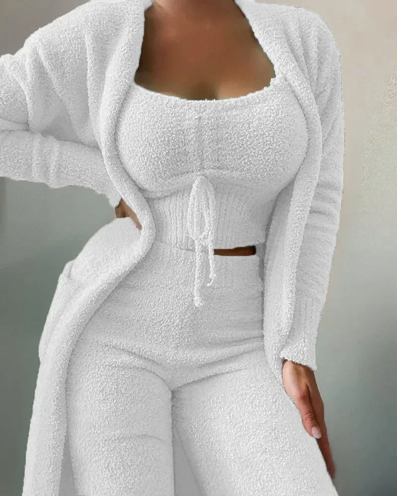 CozyLuxe | Zachte Fleece Pyjama voor Herfst & Winter