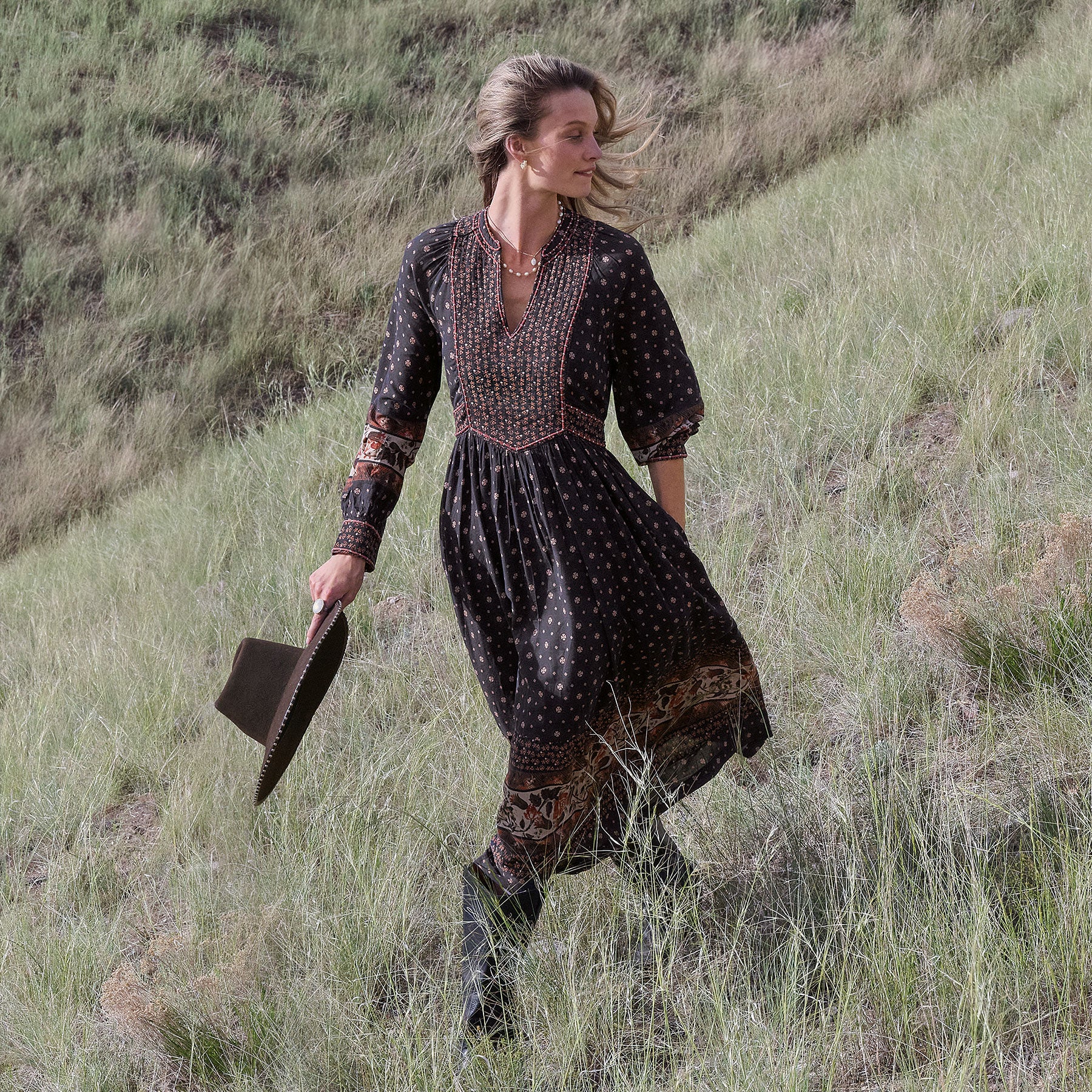 Emilia Quilted Dress - Sundance Clothing