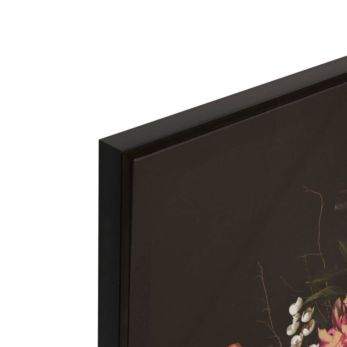 Framed Printed Canvas "Maribel" Black, 68x68 cm