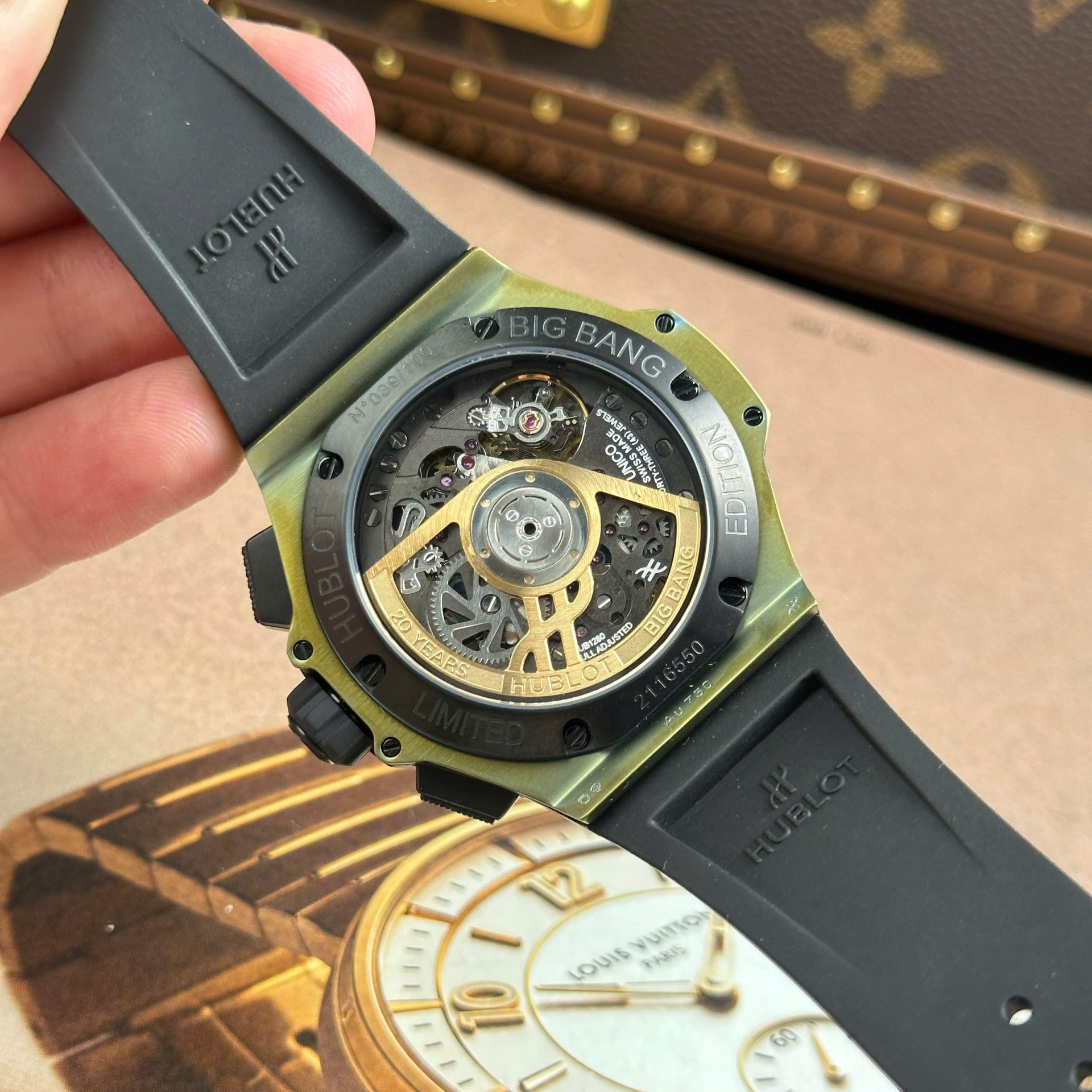 Hublot Big Bang 20th Anniversary Imitation Watches Automatic Movement BBA Factory 43mm - Top club