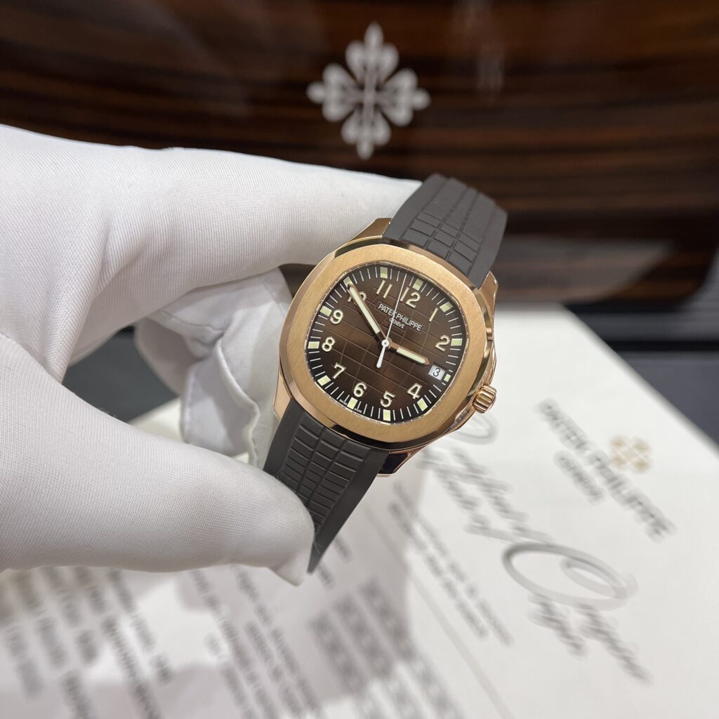 Patek Philippe Replica 11 Watch Aquanaut 5167R Rose Gold Wrapped 3K Factory 40mm - Top club