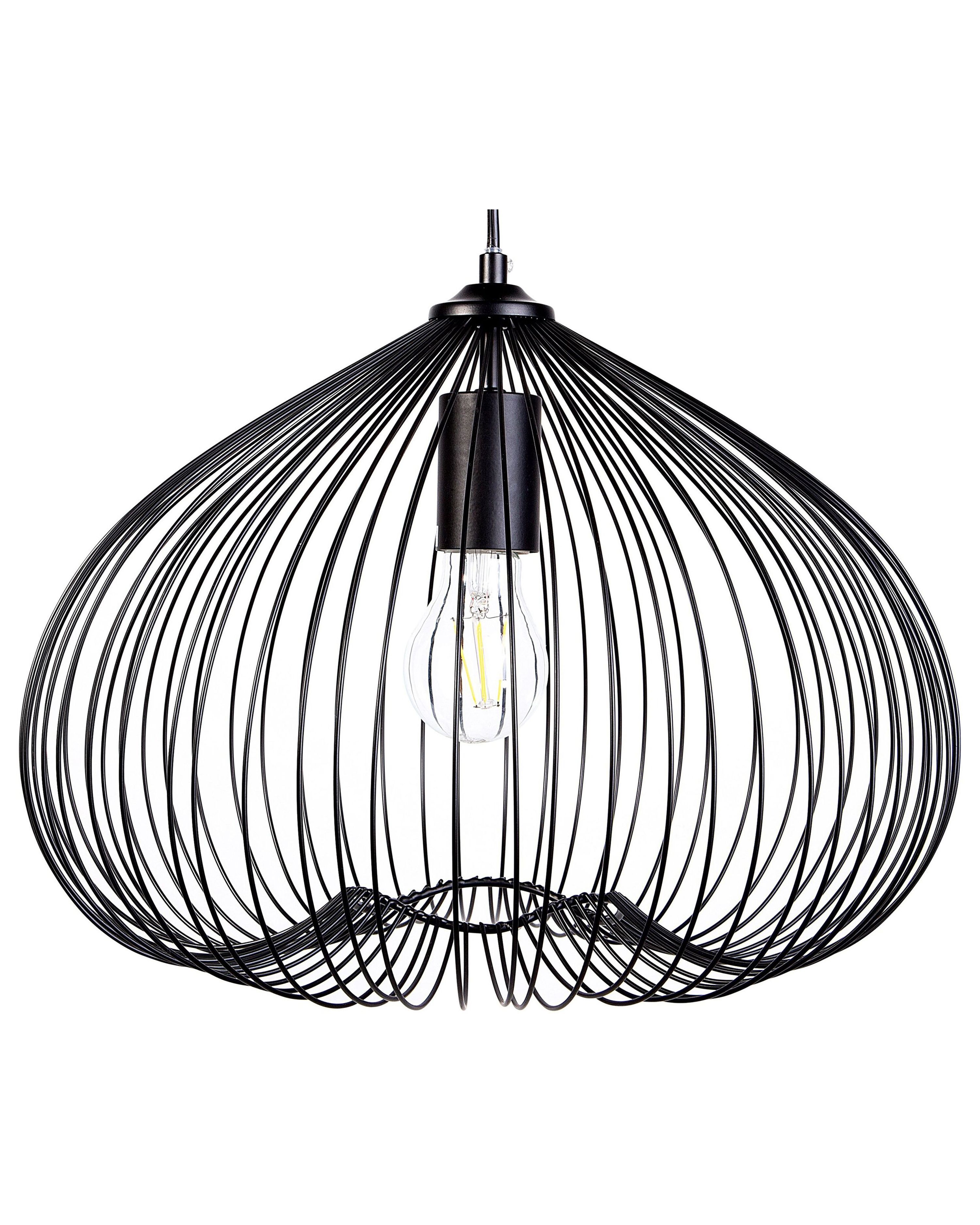 Pendant Lamp TORDINO Metal Black