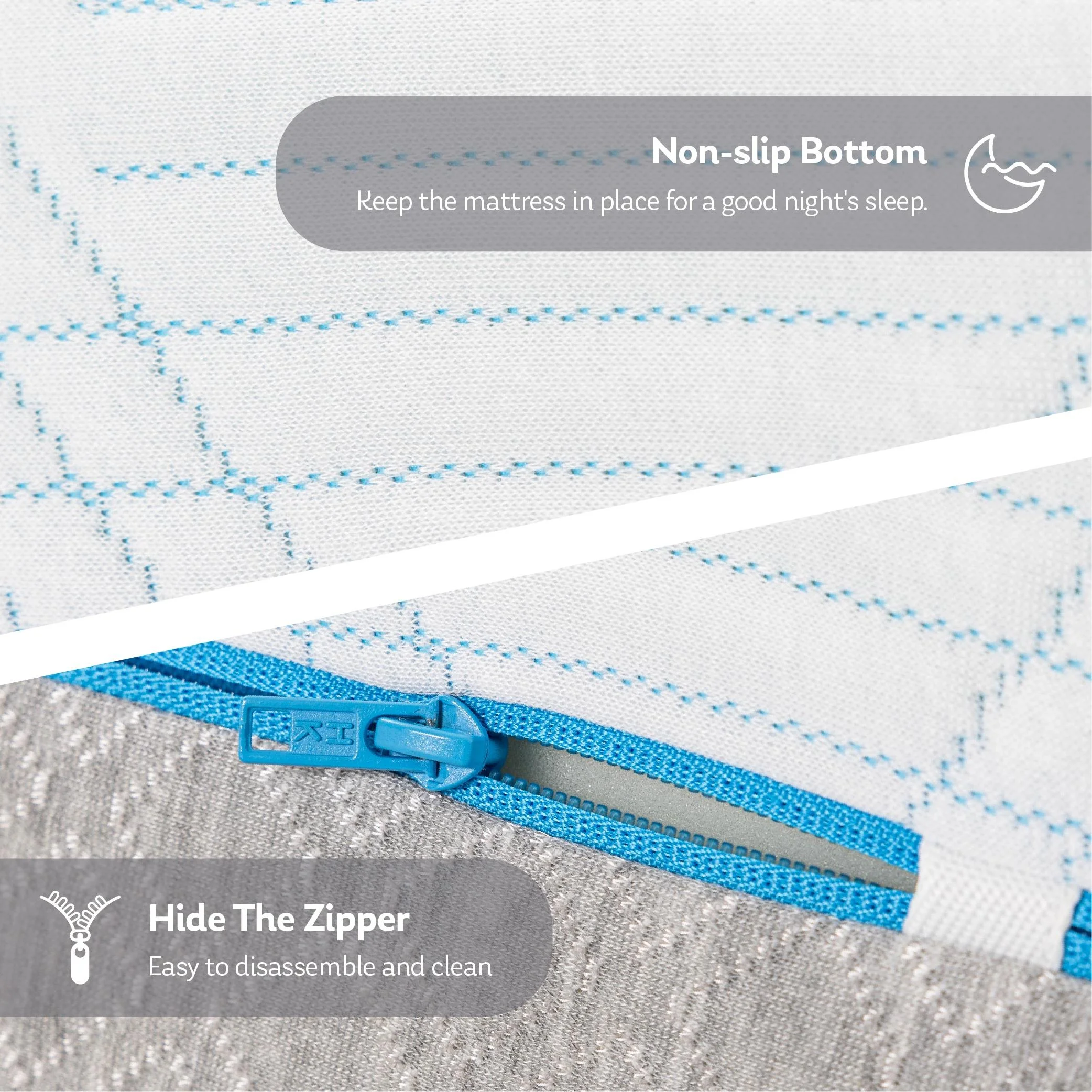 MLILY Queen Mattress, Gel Memory Foam 10" Mattress in a Box, Ego Serenity - Image 6
