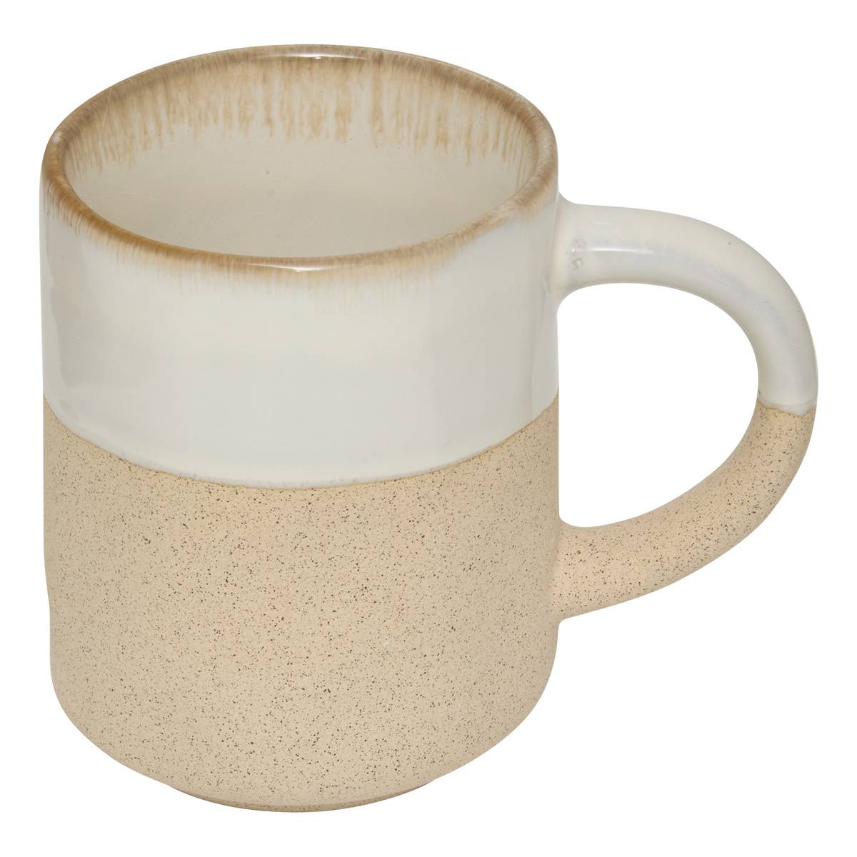 Mug "Kate" 200 ml, earthenware, White