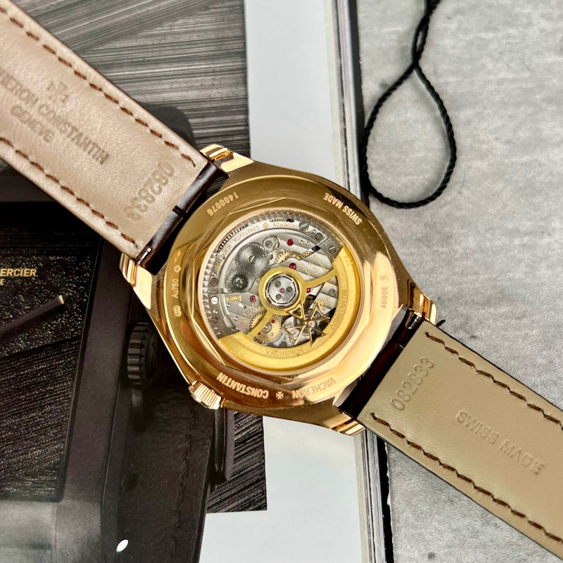 Vacheron Constantin 4000E Replica Watch Chocolate Dial ZF Factory 40mm - Top club