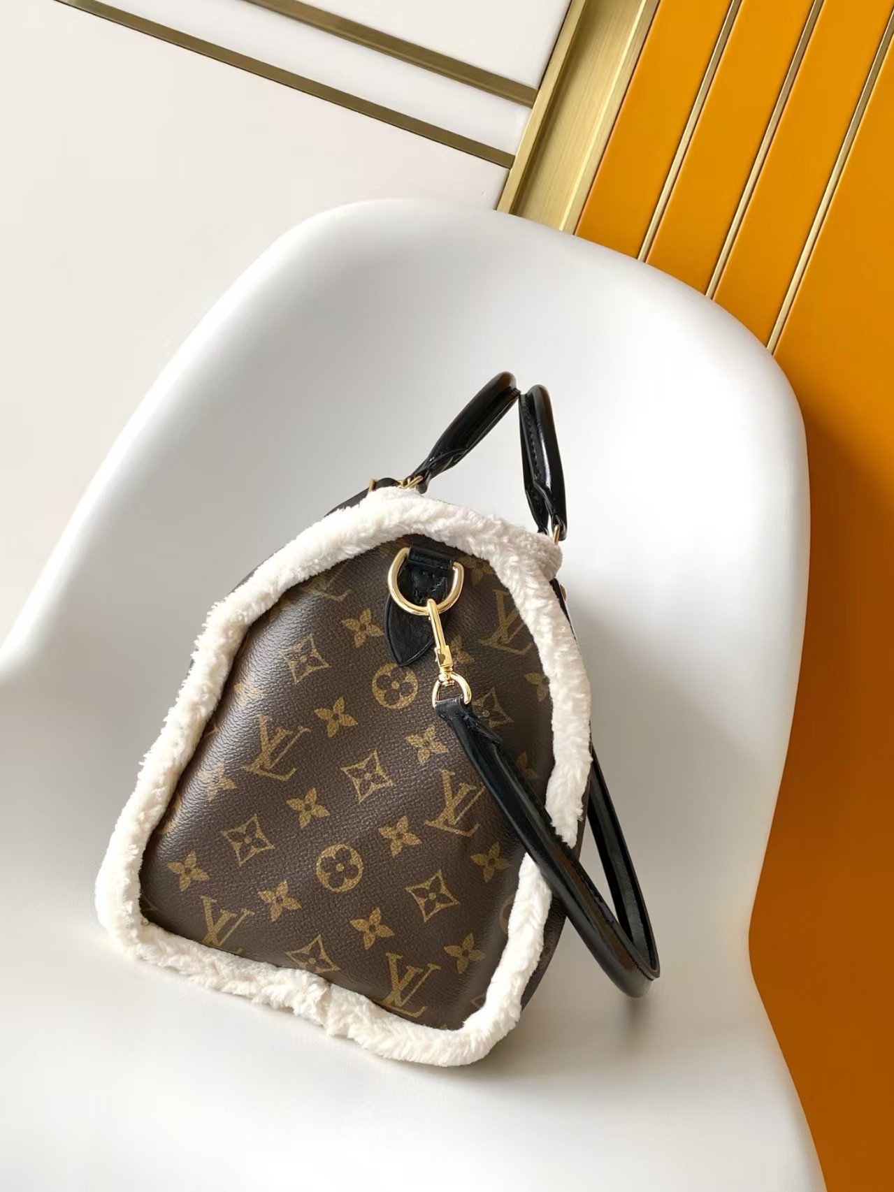 Louis Vuitton Speedy Soft 30 Teddy HandBag1:1High-quality replica