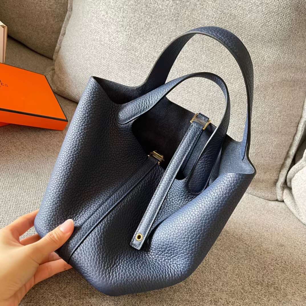 Hermès Picotin Leather 18cm Bag1:1High-quality replica