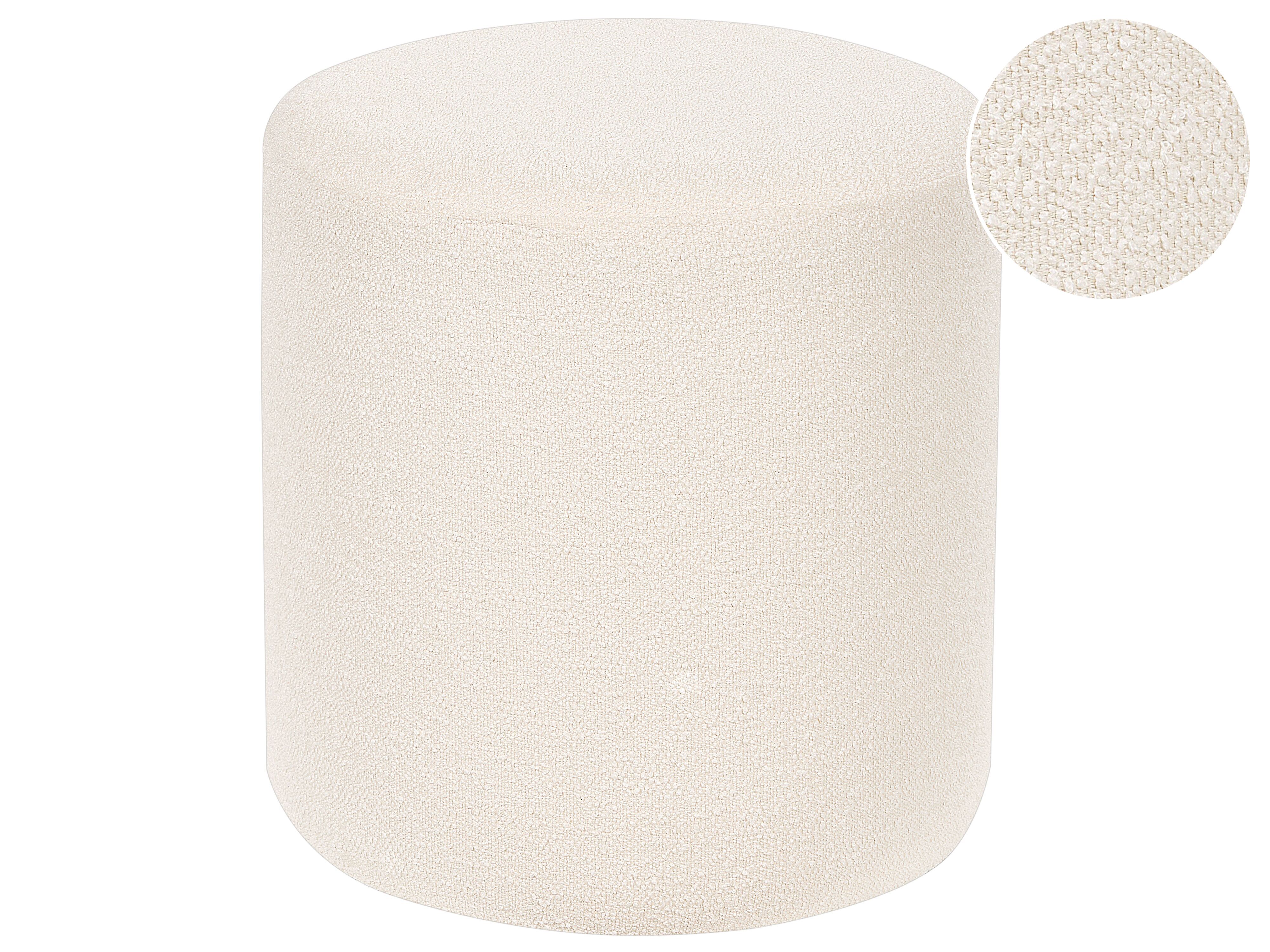 Pouffe MOAB Boucle White
