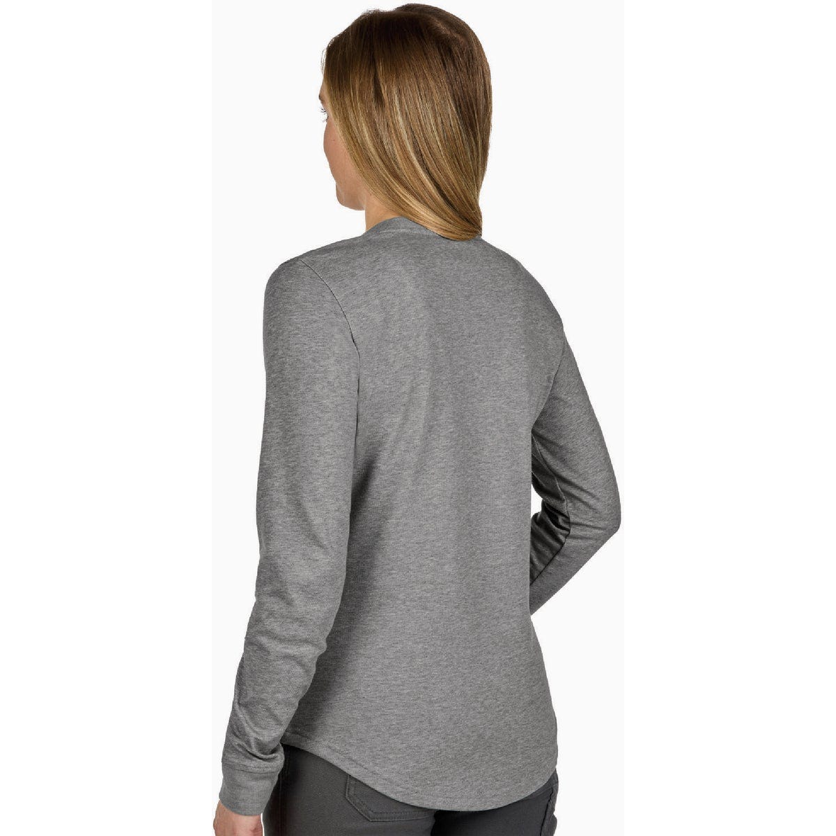 Milwaukee FREEFLEX Women's XL Gray Long Sleeve Hybrid T-Shirt
