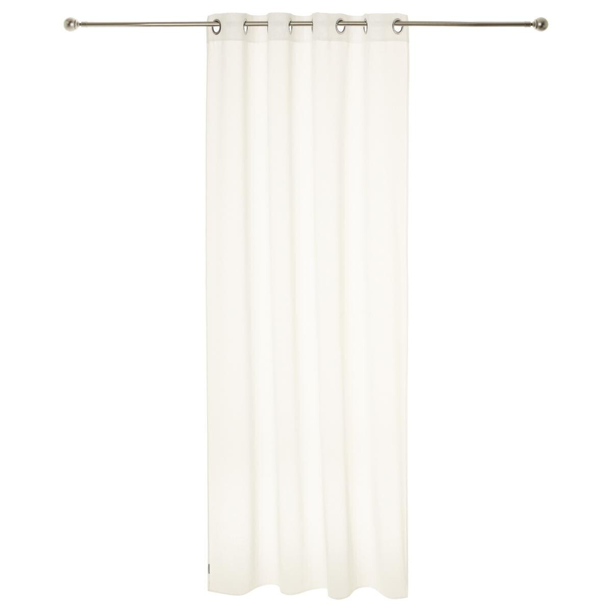 Sheer curtain Ivory white, 140x240 cm