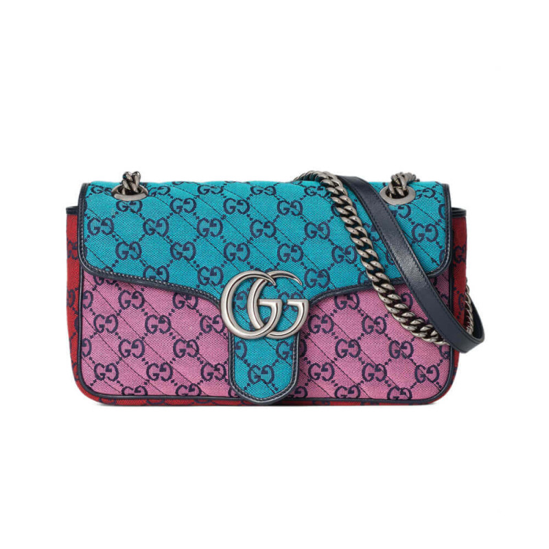 Replica Gucci Gg Marmont Multicolour Small Shoulder Bag 4434971:1High-quality replica