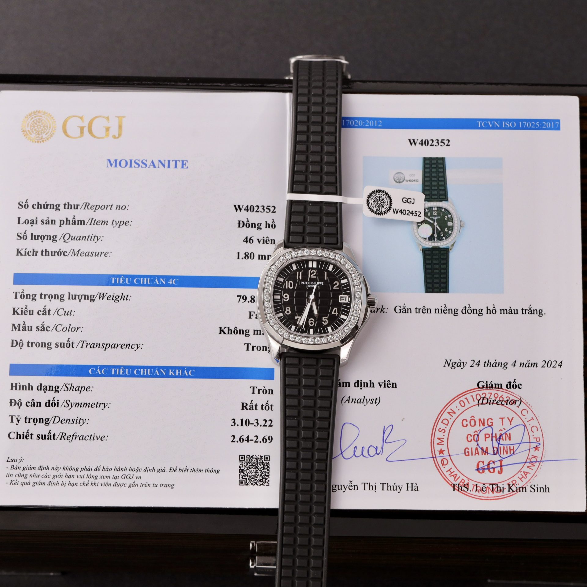 Patek Philippe Rep 11 Watch Aquanaut 5067 Diamonds benzene moissanite Black Dial 35.6 mm - Top club