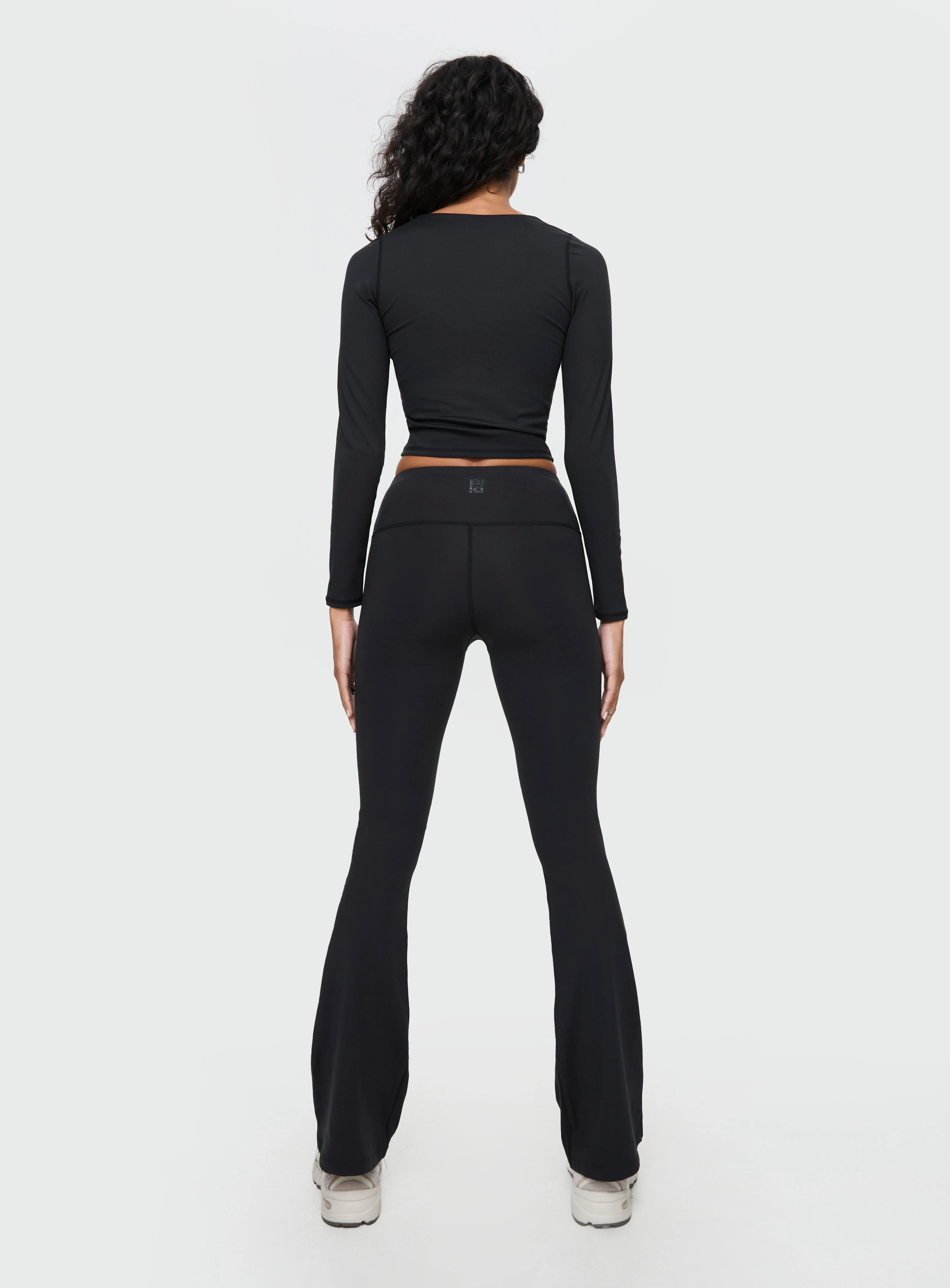 Princess Polly Integrity Activewear Yoga Pants Black