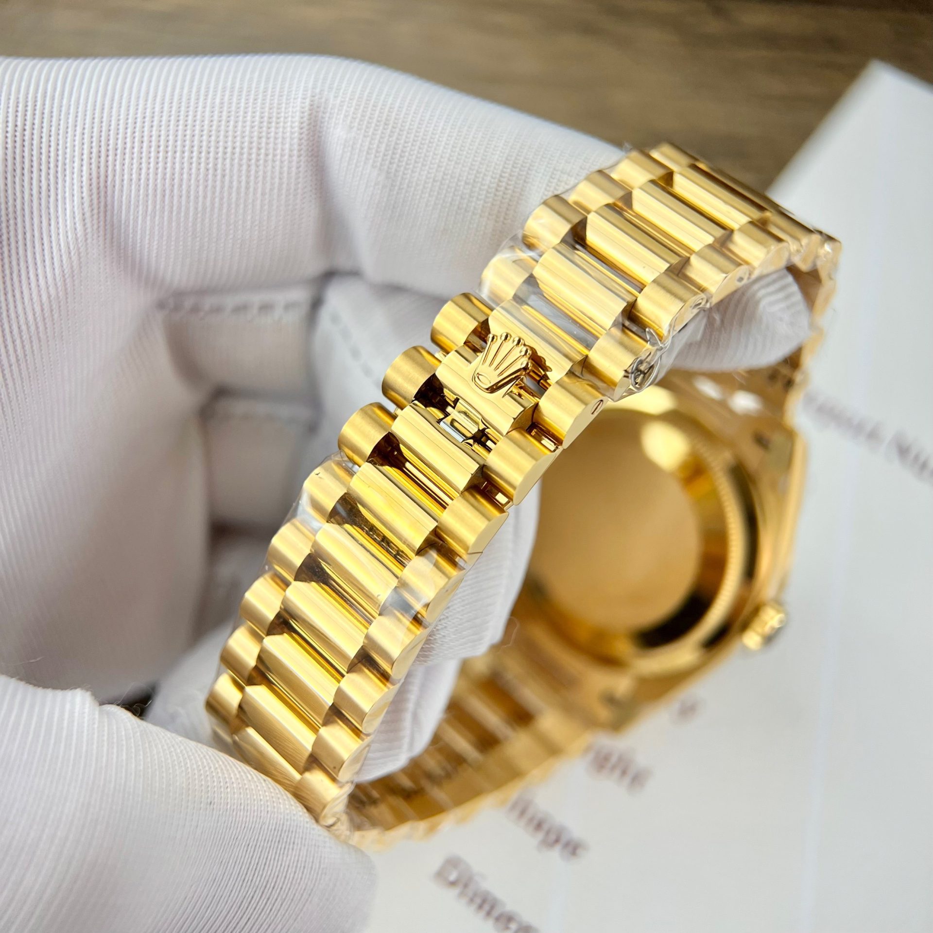 Rolex Fake Watch Day-Date Meteorite Dial RA Factory 36mm - Elite Watch Atelier