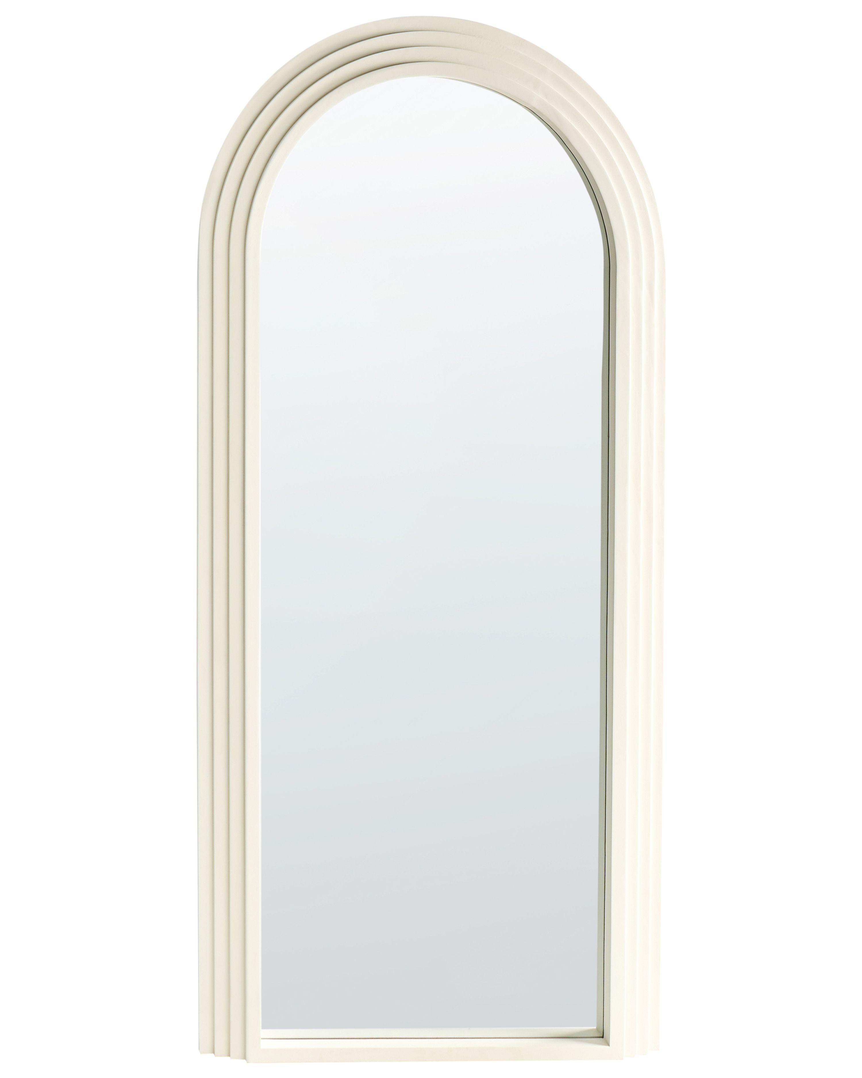 Wall Mirror DIJON 80 cm 170 cm Wood Off-White