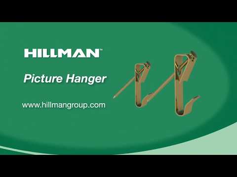 Hillman Anchor Wire 20 Lb. Capacity Steel Picture Hanger (8 Count)