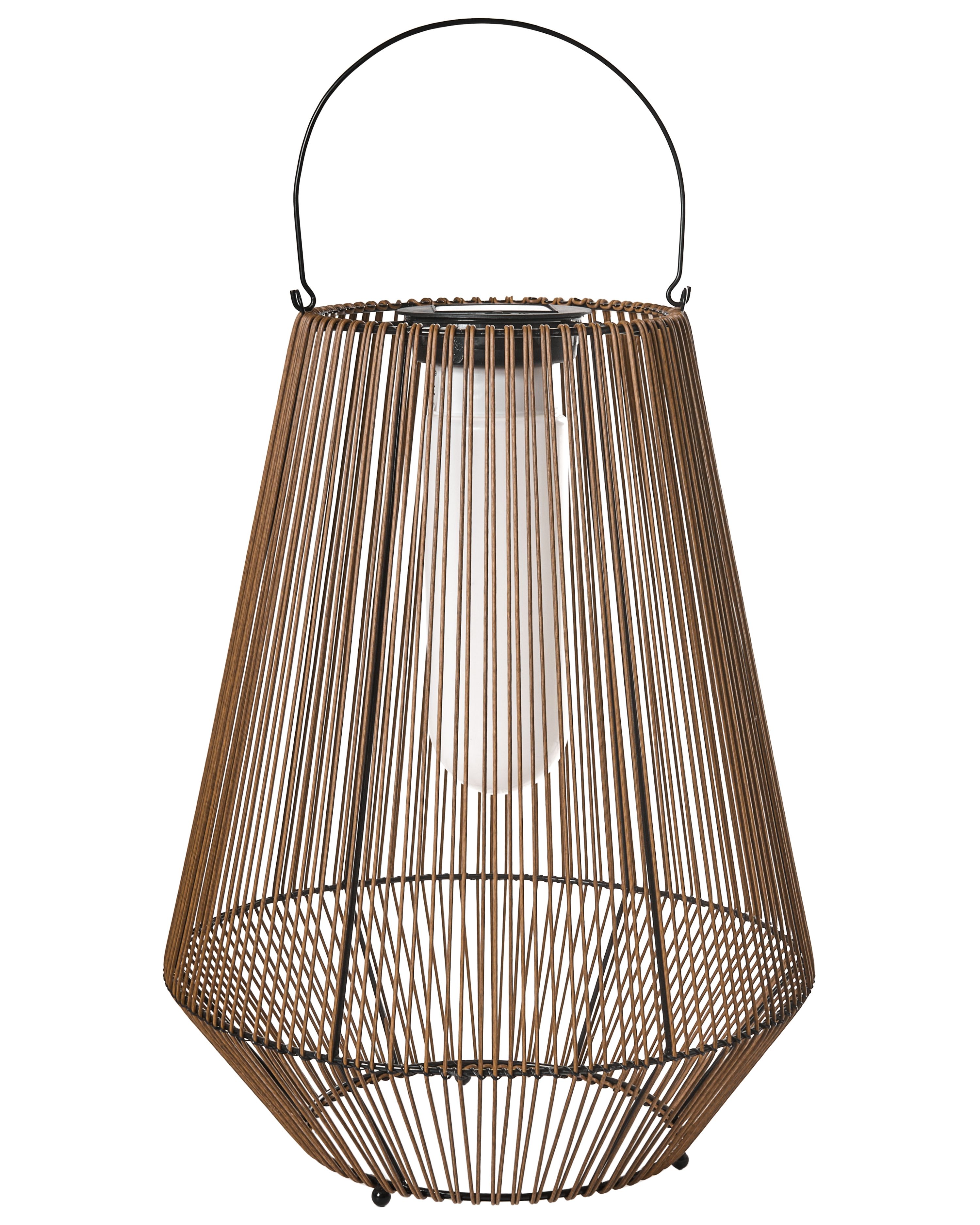 Solar Powered Lantern LUSWISHI 68 cm Natural