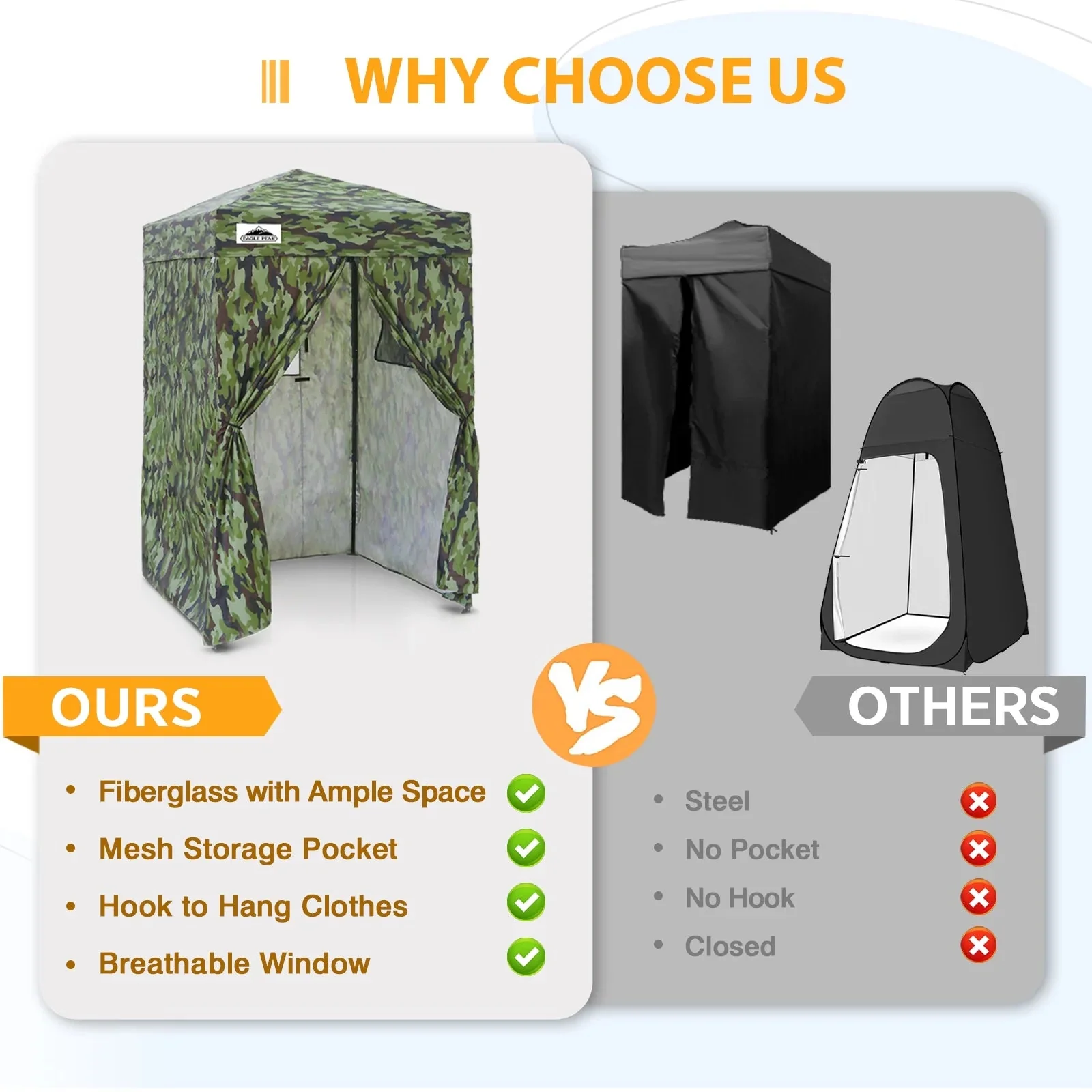 EAGLE PEAK Ultra Compact 4 ft x 4 ft Pop-Up Changing Room Canopy - Flex - Image 164 EAGLE PEAK Ultra Compact 4 ft x 4 ft Pop-Up Changing Room Canopy - Flex - Image 164