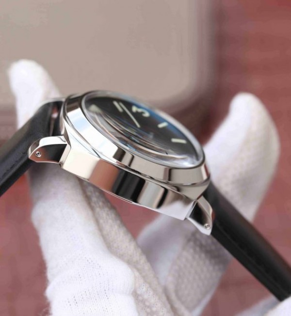 Replica Panerai XF PAM000 Black Dial Black Leather Strap A6497 - Top club