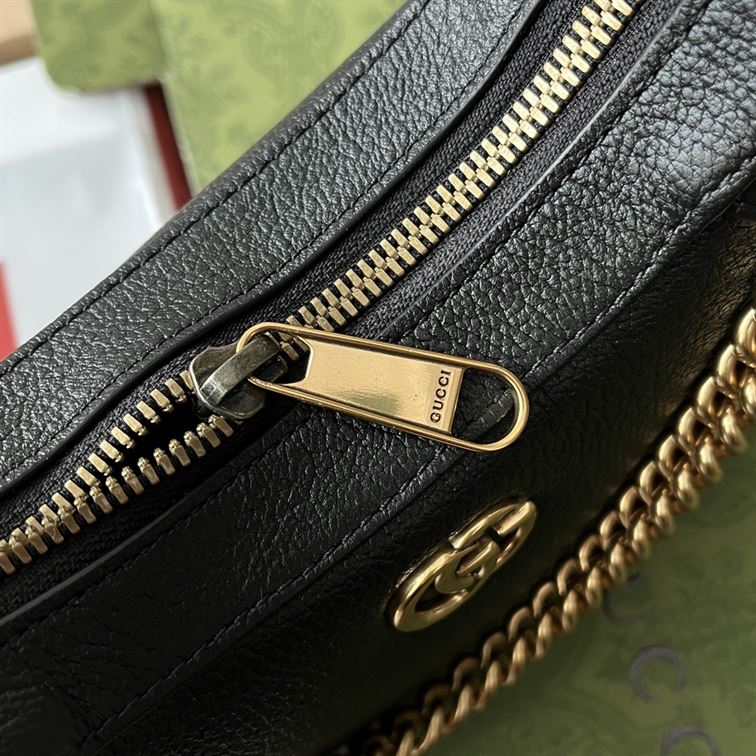 Aphrodite small shoulder bag Black soft leather – GB1121:1High-quality replica