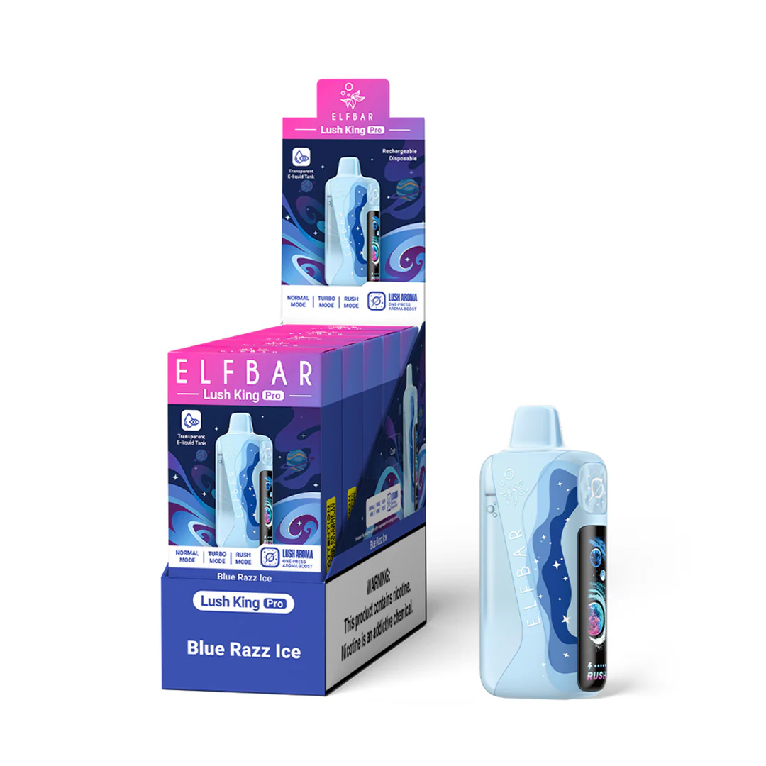 ELFBAR Lush King Pro ładowalny jednorazowy e-papieros (wszystkie smaki)