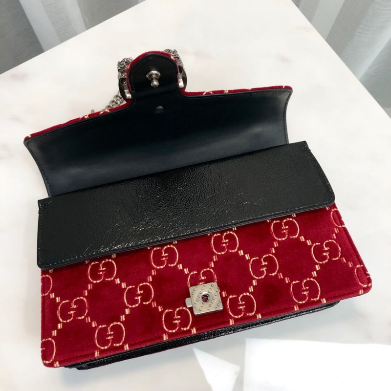 Replica Gucci Dionysus Gg Velvet Small Shoulder Bag 4002491:1High-quality replica