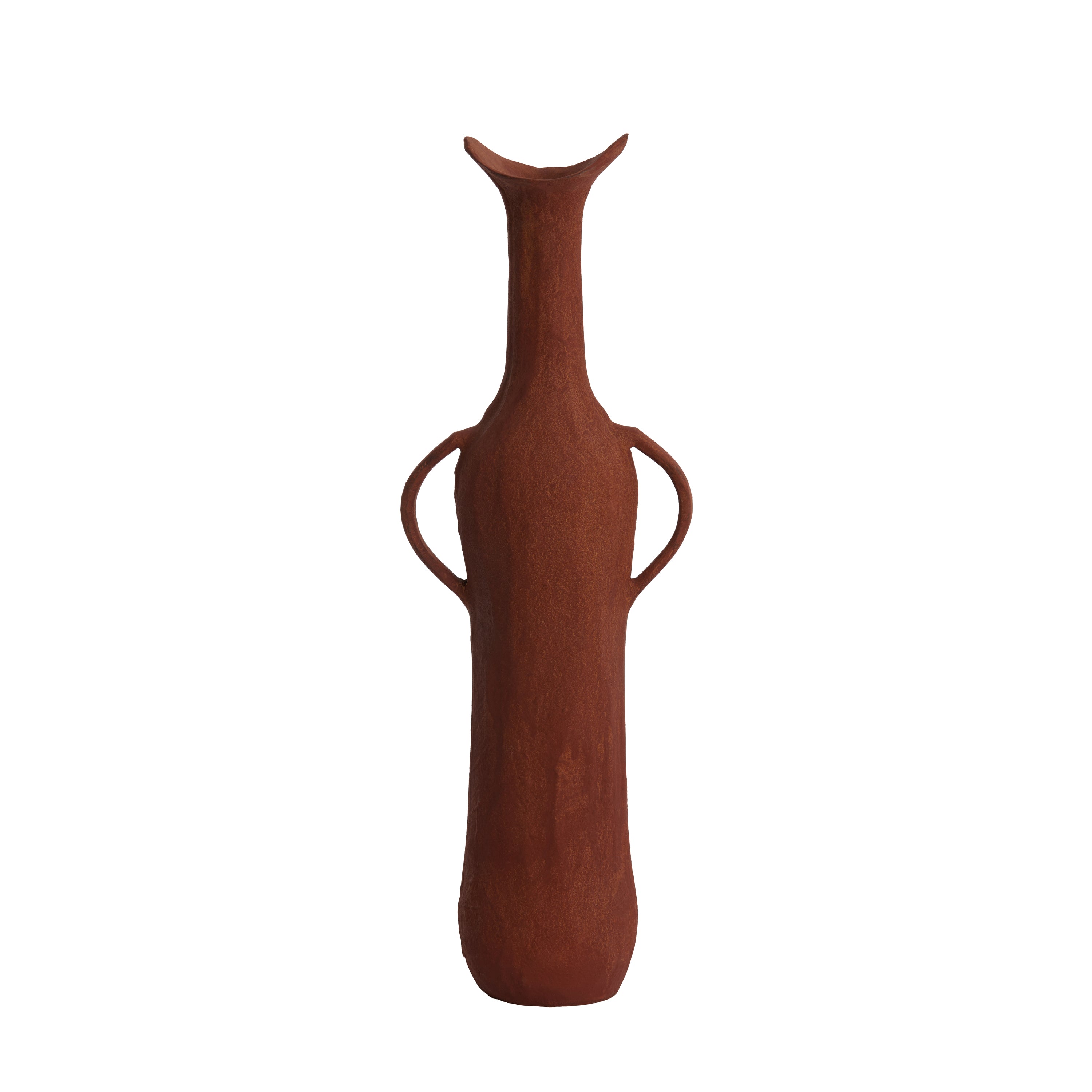 Light & Living Light&living Vaas deco 17x11x50,5 cm ANCONI steenrood