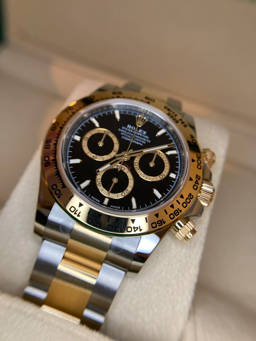 Rolex Cosmograph Daytona 40mm, Oystersteel and 18k Yellow Gold, Ref# 126503-0003(1:1 replica) - Elite Watch Atelier