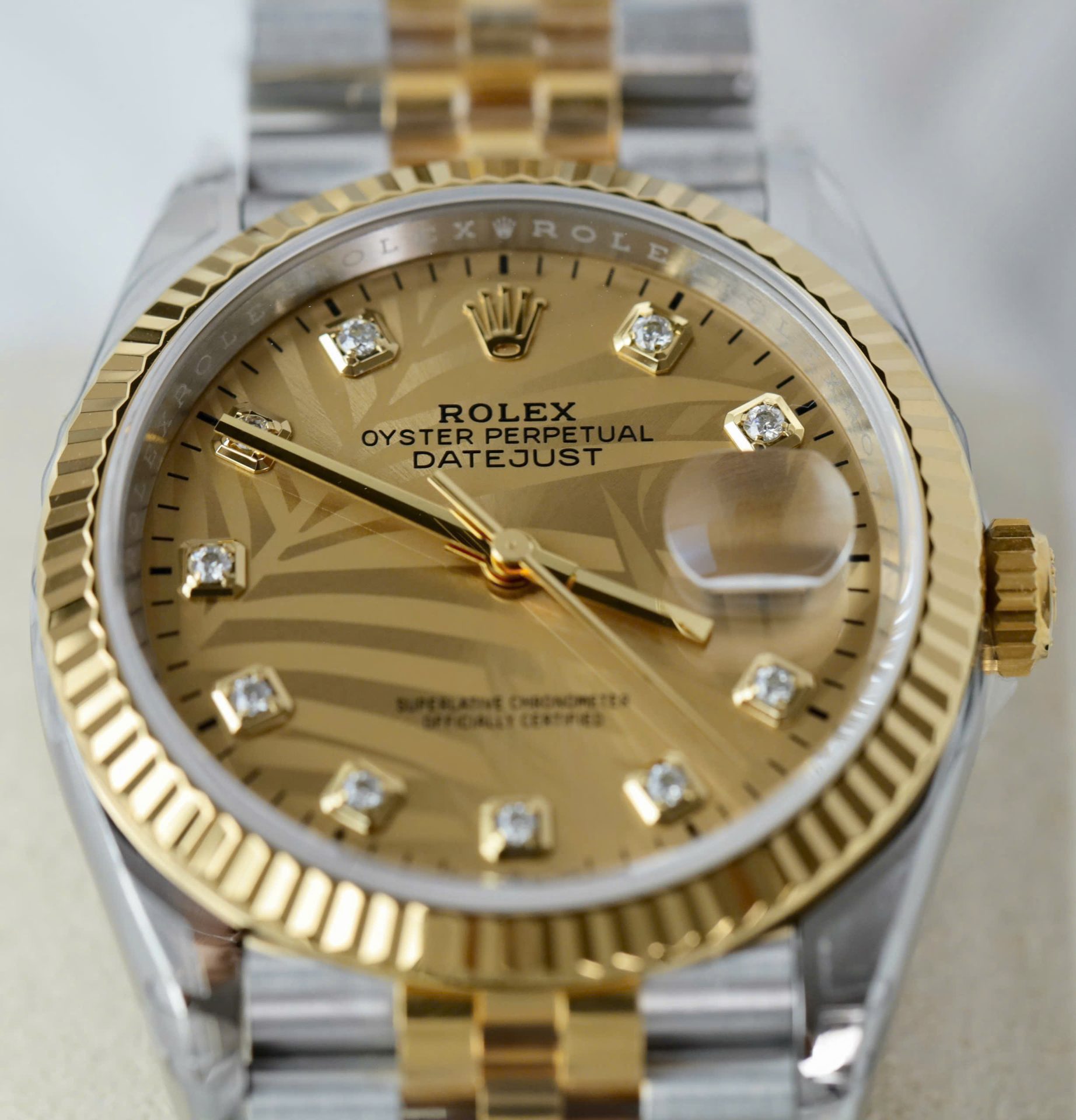 Rolex Replica Watches DateJust 126233 Palm Dial VS Factory 36mm - Top club