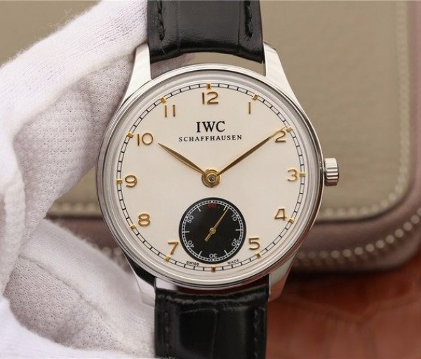 Replica IWC ZF Portuguese IW545405 White   Black Dial A6498 - Top club