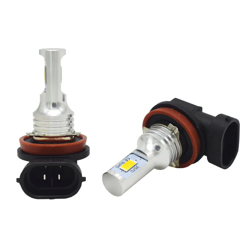 H11 LED Headlight Kit 6000K White Bulbs Low Beam for Toyota Camry 2007-2017