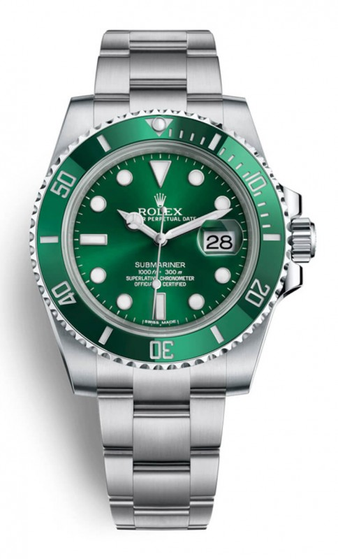 ROLEX Submariner Series Green Water Ghost Date Display Men's Automatic Mechanical Watch Green Dial 40mm Steel Strap 116610LV-0002(1:1 replica) - Elite Watch Atelier