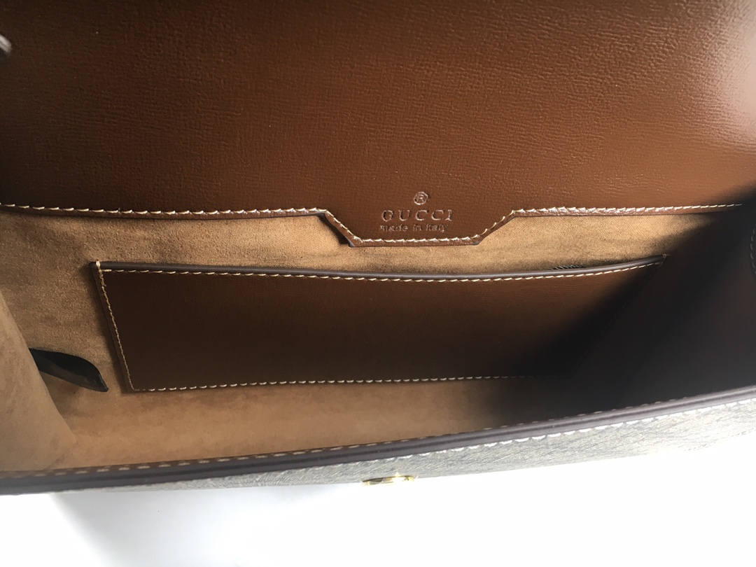 Replica Gucci Double G Horsebit 1955 Small Bag- Beige1:1High-quality replica