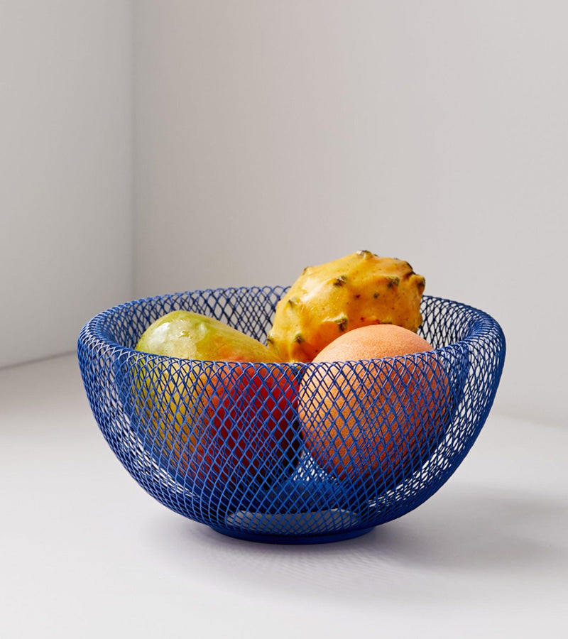 ElegantMesh | Dubbelwandige Stalen Fruitmand voor Ventilatie en Stijl