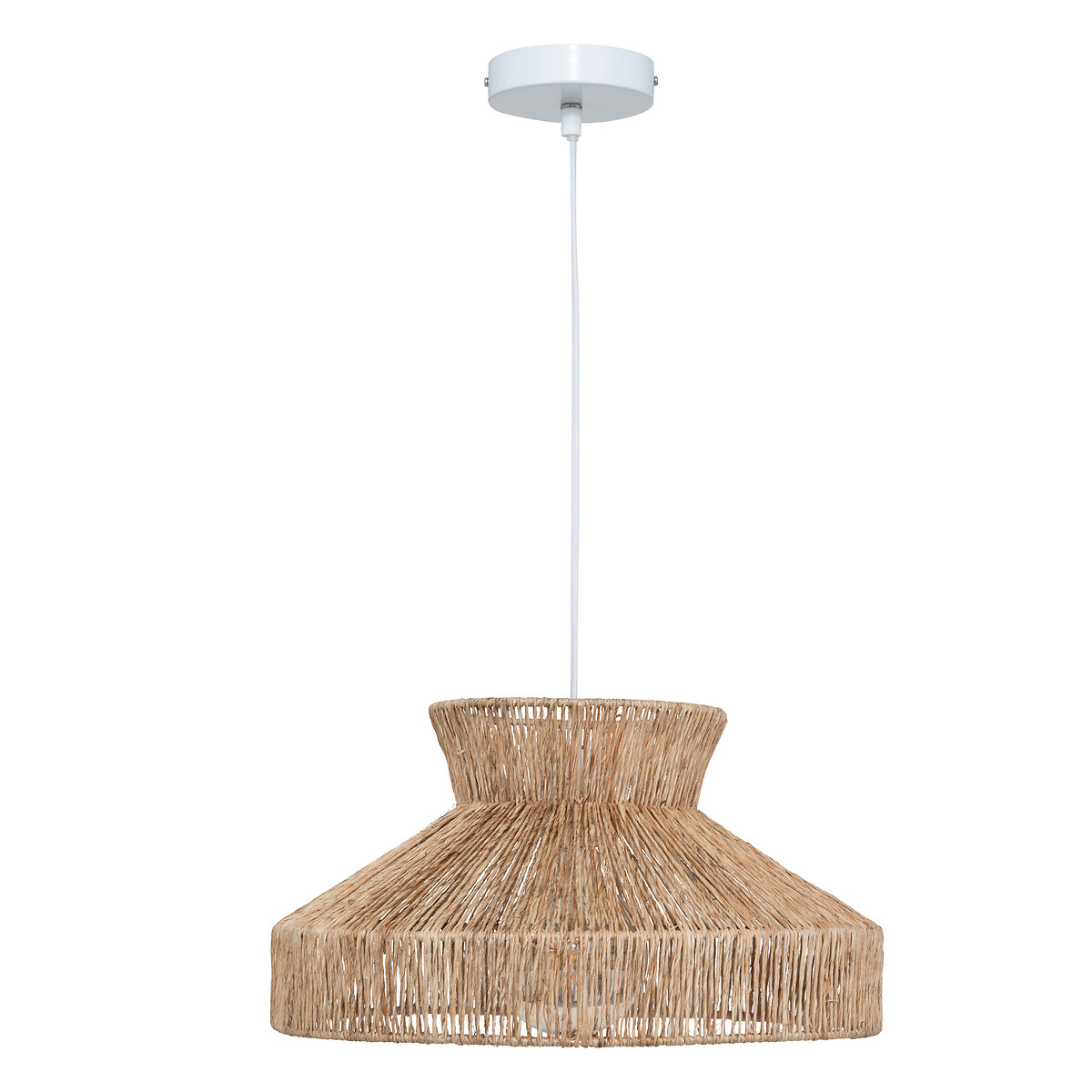 Pendant lamp "Zelia" Jute, Beige, D. 38 cm
