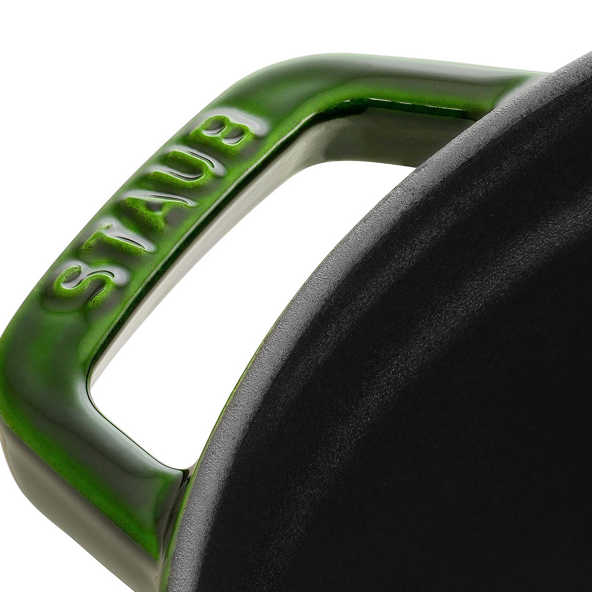 Staub Cast Iron 2.75-qt Round Cocotte - Basil - Image 2