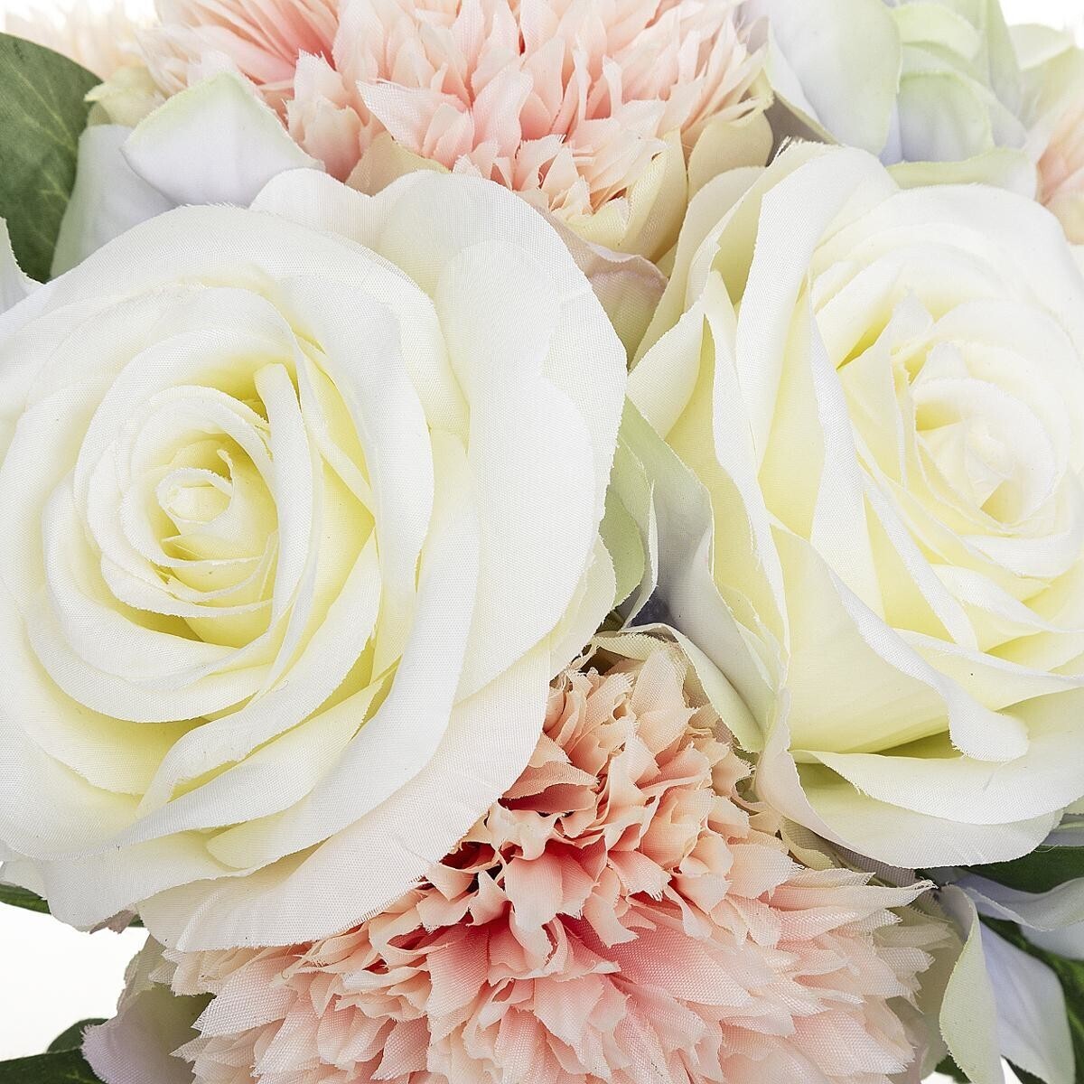 Artificial carnations bouquet Pink, H.26 cm