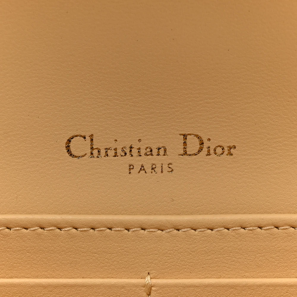 Superfake Handbags – Dior Lady Chain Pouch in Soft Yellow Leather