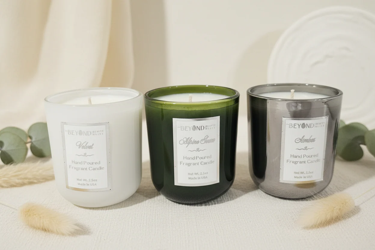 Winter Calm Collection �?A Luxury Candle Trio
