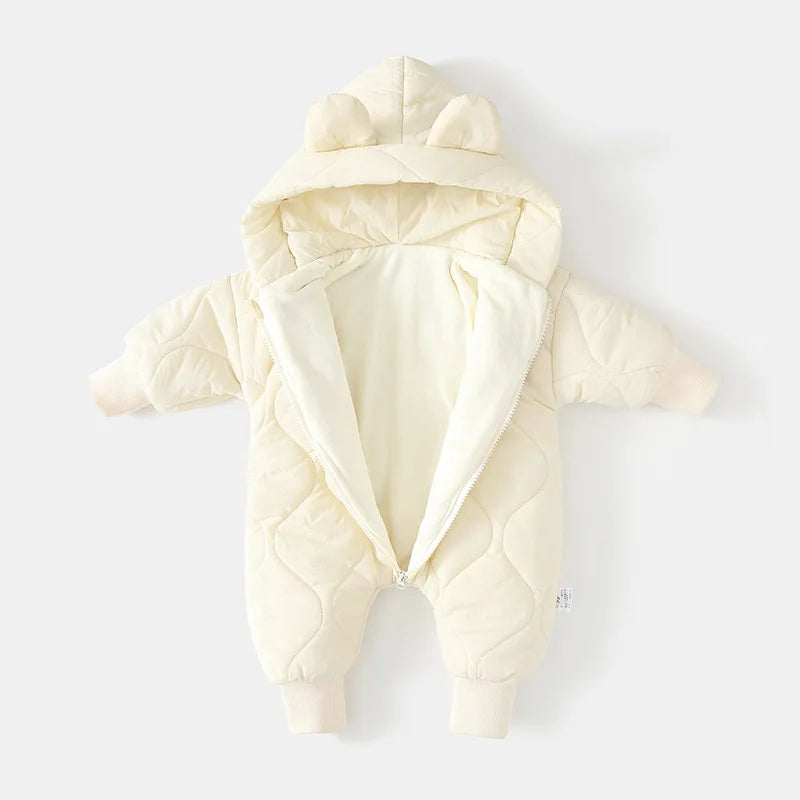 FuzzyFriends | Cartoon Beer Winter Romper