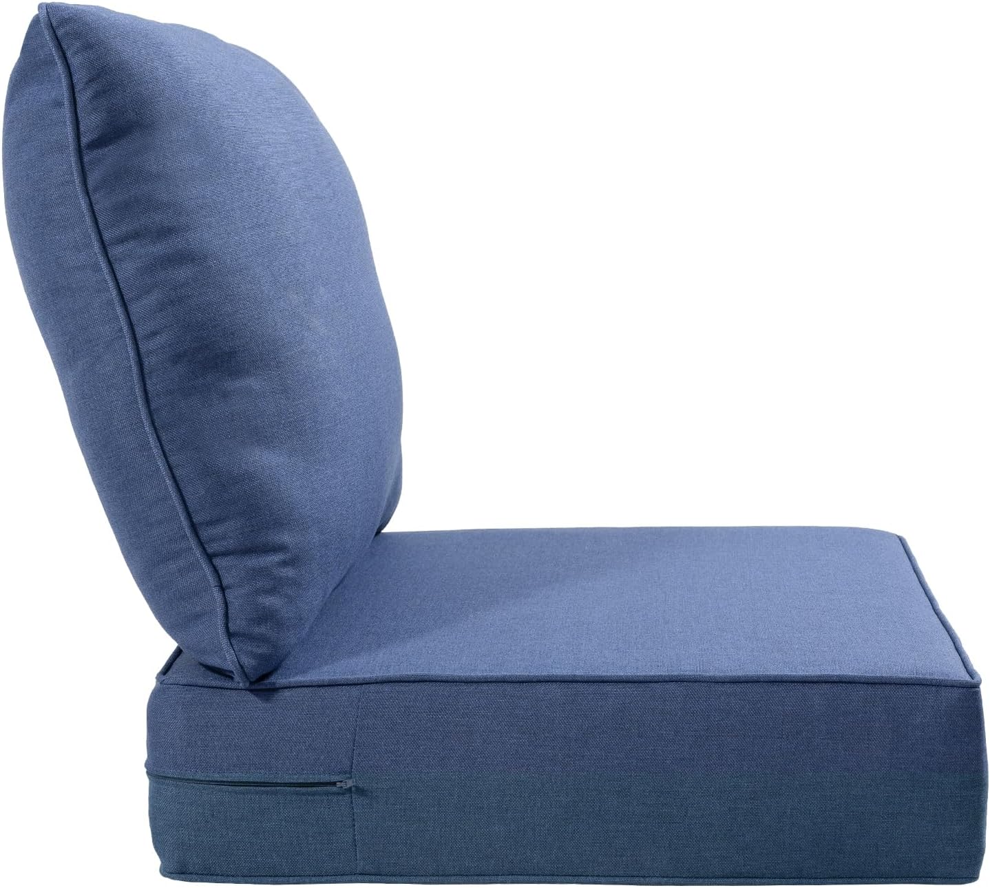 ACTREST Outdoor Seat Cushion Set, 2 Count, Navy Blue, 24 x 24 x 6 in - Image 4 ACTREST Outdoor Seat Cushion Set, 2 Count, Navy Blue, 24 x 24 x 6 in - Image 4
